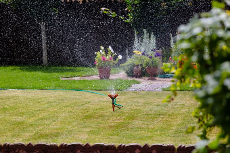 Garden Sprinkler Installation